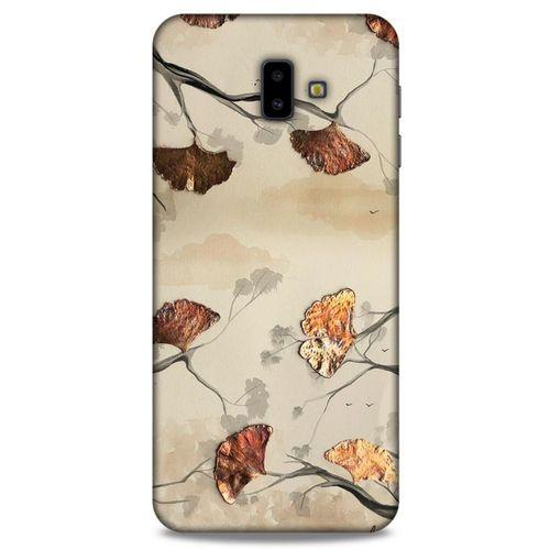 Y.Liva-2020 (Ginkgo) Samsung Galaxy J6 Plus Kılıf Silikon Kapak Desenli