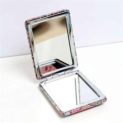 Luks Makyaj Aynası,Cep Aynası,Çanta Aynası 8,5X6X1Cm