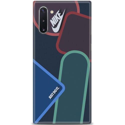 Samsung Galaxy Note 10 Kılıf HD Baskılı Kılıf - Just Do It + Tam Ekran Koruyucu