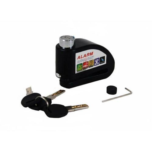 SEVGENT Disk Kilidi Alarm Sistemi Düz Anahtarlı Siyah