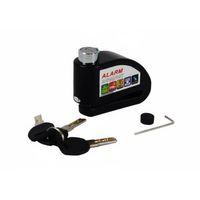 SEVGENT Disk Kilidi Alarm Sistemi Düz Anahtarlı Siyah