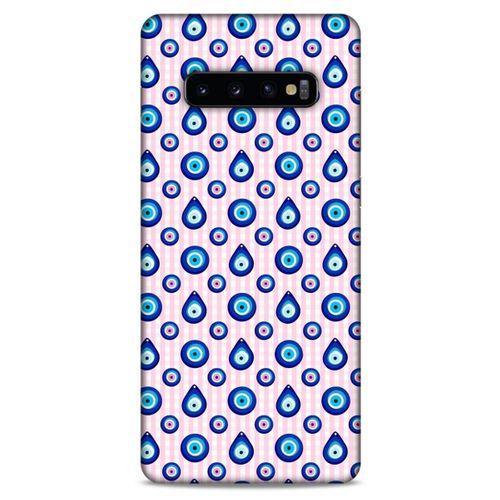 Nazarium (22) Desenli Silikon Kapak Samsung Galaxy S10 Plus Kılıf