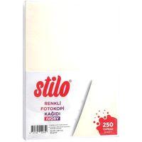 STİLO A4 RENKLİ FOTOKOPİ KAĞIDI 250 'li 80 gram IVORY