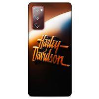 Samsung Galaxy S20 Fe Uyumlu Kılıf Motorsiklet (47) Crystal Flex Kılıf Harley