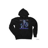 Iron Maiden Different World Siyah Kapşonlu Sweatshirt Hoodie