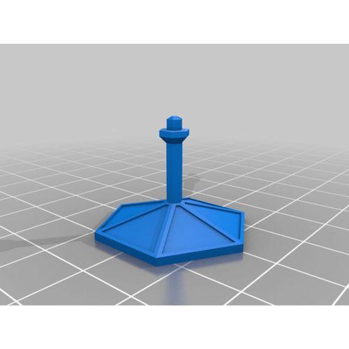 Micro Machines Gemi Standı 3D Baskı (Bu ürün Sadece Plastik parçadır - Almadan Önce Soru Sorabilirsiniz)