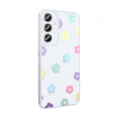 Galaxy A16 Kılıf Şeffaf Figürlü Zore Folk Sert Kapak