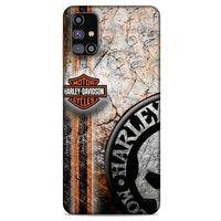 Samsung Galaxy M31s Uyumlu Kılıf Motorsiklet (11) Tam Koruma Harley Davidson