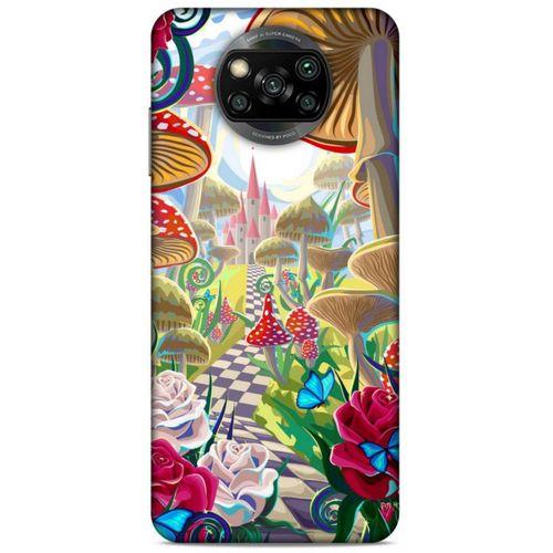 Lopard Xiaomi Redmi Poco X3 Uyumlu Kılıf Manipülasyon ☻ (26) Tpu Silikon Kılıf Desenli