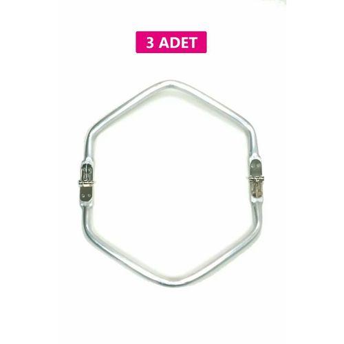 Gizli Metal Çanta Bursu – 3 Adet - 22 cm - Metal Çanta Aparatı Çanta Aksesuarı