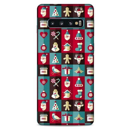 Yılbaşı Süsleri 17 Samsung Galaxy S10 Kılıf Silikon Kapak