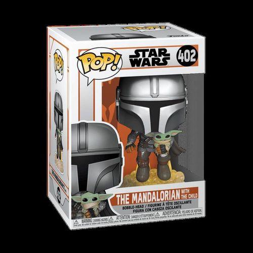 Funko Pop Star Wars The Mandalorian Flying With Jet Pack 402