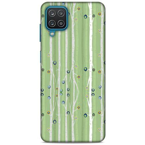 Lopard Samsung Galaxy A12 Uyumlu Kılıf Nazarium (27) Tasarımlı Kılıf
