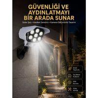 Led Lamba-güneş Paneli Destekli Uzaktan Kumandalı Solar Led Lamba
