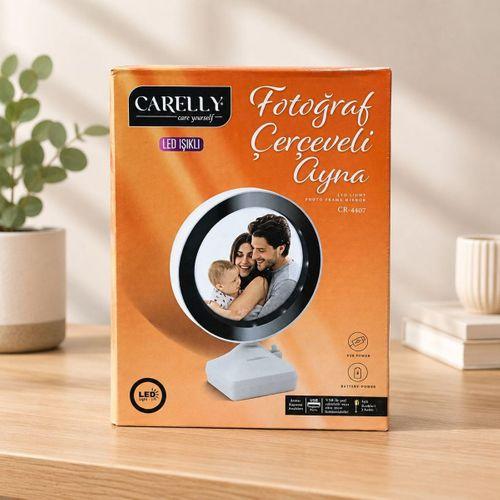 Ledli Fotoğraf Çerçeveli Ayna