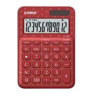 Casio Ms-20uc-jrd 12 Hane Kırmızı Desenli Masa Üstü Hesap Makinesi