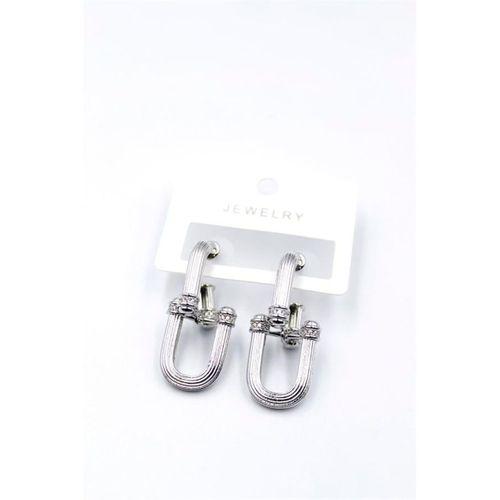 Tf Zincir Küpe - Gümüş