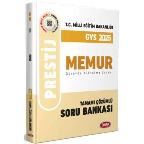 2025 Milli Eğitim Bakanlığı Memur GYS Tamamı Çözümlü Soru Bankası Data Yayınları