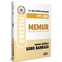 2025 Milli Eğitim Bakanlığı Memur GYS Tamamı Çözümlü Soru Bankası Data Yayınları