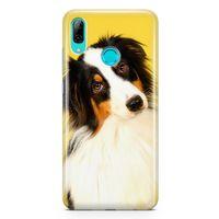 Huawei P Smart 2019 Kılıf Australian Shepard Arka Kapak Koruma Desenli Full Koruyucu