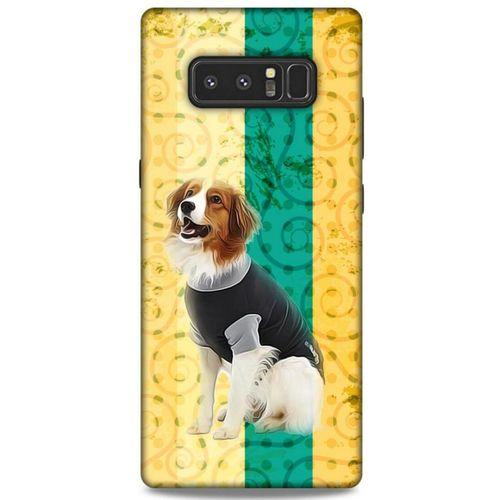 Samsung Galaxy Note 8 Kılıf Köpek Kıyafetleri (42) Rugged Armor Kılıf Tshirt
