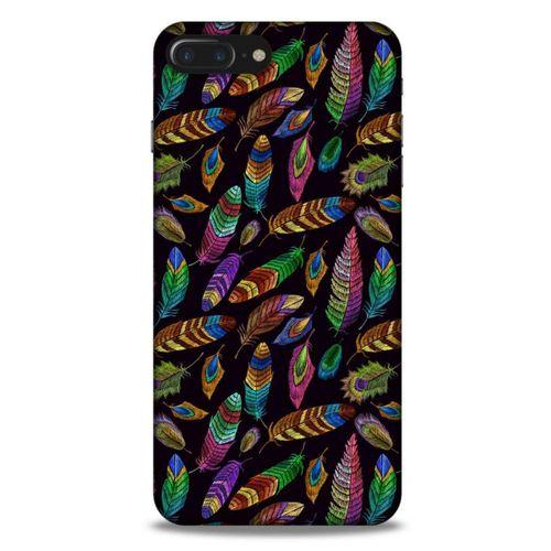 Apple Iphone 7 Plus Kılıf Desenli Özel Seri Tüyler (15) Antişok Kılıf