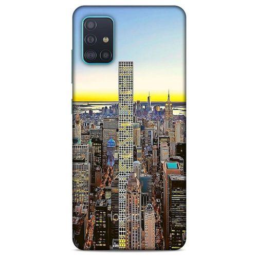 Samsung Galaxy A51 Kılıf Dünya Mimarisi (43) Thin Fit Kılıf 432 Park Caddesi
