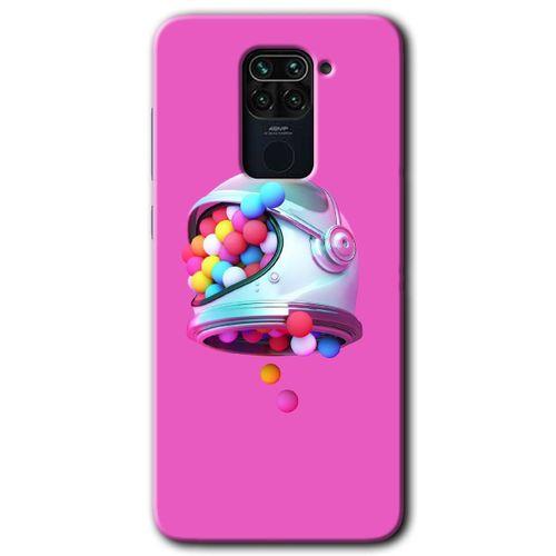 Xiaomi Redmi Note 9 HD Baskılı Kılıf + 9D Tam Ekran Koruyucu - Uzay Başlığı