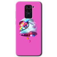 Xiaomi Redmi Note 9 HD Baskılı Kılıf + 9D Tam Ekran Koruyucu - Uzay Başlığı