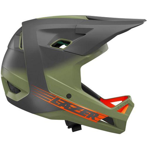 Kask Fullface Lazer Chase Mat Yeşil L
