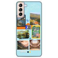 Lopard Samsung Galaxy S21 Plus Uyumlu Kılıf Şehirli ※ (30) Hakkari Silicone Case