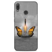 Lopard Huawei Y9 2019 Uyumlu Kılıf Manipülasyon ☻ (31) TPU Kılıf Baskılı