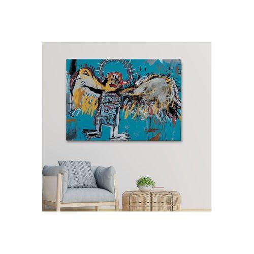 Jean Michel Basquiat'ın Düşmüş Melek Eseri Kanvas Duvar Tablosu-5000