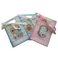 Asetat Hediye Çantası Kurdelalı 18X26Cm - 1 adet