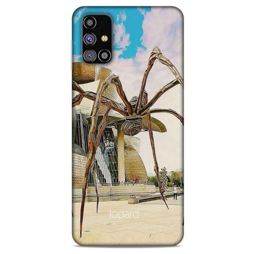 Samsung Galaxy M31s Kılıf Dünya Mimarisi (29) Arka Koruma Kılıfı Guggenheim İspanya