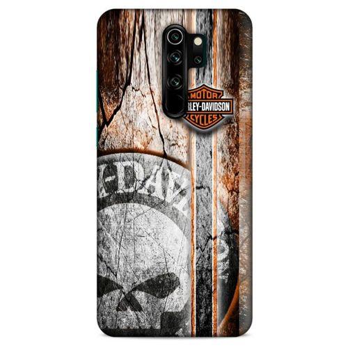 Xiaomi Redmi Note 8 Pro Uyumlu Kılıf Motorsiklet (12) Koruyucu Silikon Harley Davidson