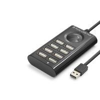 USB Hub 8 Port 480 Mbps 1 M Siyah HDX7052