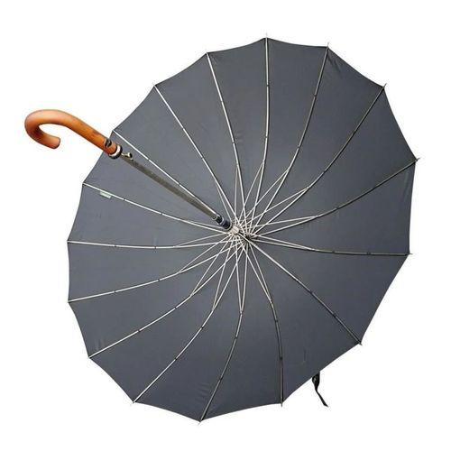 April A241G Premium Baston Şemsiye Siyah 105 Cm