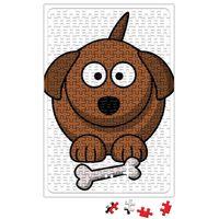 Dog Baby Forest Pug Köpek Puzzle 240 Parça Yapboz