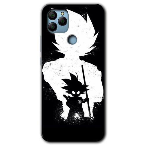 MRCİLETİSİM General Mobile GM 22 Plus Kılıf HD Desen Baskılı Arka Kapak + Temperli Cam - Anime