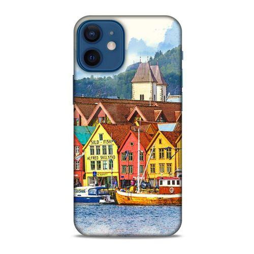 Cityx (21) Apple iPhone 12 Mini Kılıf Silikon Kapak Desenli