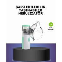 Ultrasonik Frekanslı Şarj Edilebilir Nebülizatör
