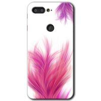 General Mobile GM 9 Pro Kılıf HD Desen Baskılı Arka Kapak - Pembe Tüy