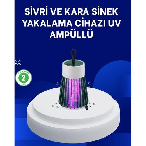 2’si 1 Arada Led Işıklı Elektrikli Böcek Öldürücü