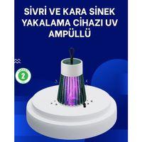 2’si 1 Arada Led Işıklı Elektrikli Böcek Öldürücü