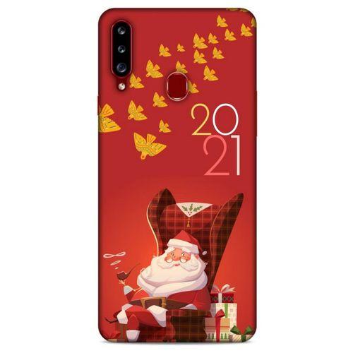 Yılbaşı Süsleri 03 Samsung Galaxy A20s Kılıf Silikon Kapak