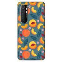 Frutix Şeftali 01 Xiaomi Mi Note 10 Lite Kılıf Desenli Silikon