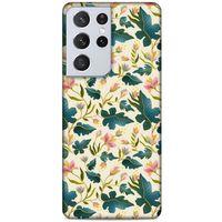 Lopard Samsung Galaxy S21 Ultra Uyumlu Kılıf Botanix (21) Koruyucu Kapak