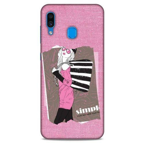 Sokak Modası 17 Samsung Galaxy A30 Kılıf Desenli Silikon