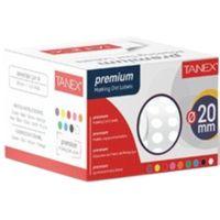 TANEX NOKTA ETİKETİ 20 Mm BEYAZ 2500 Lİ